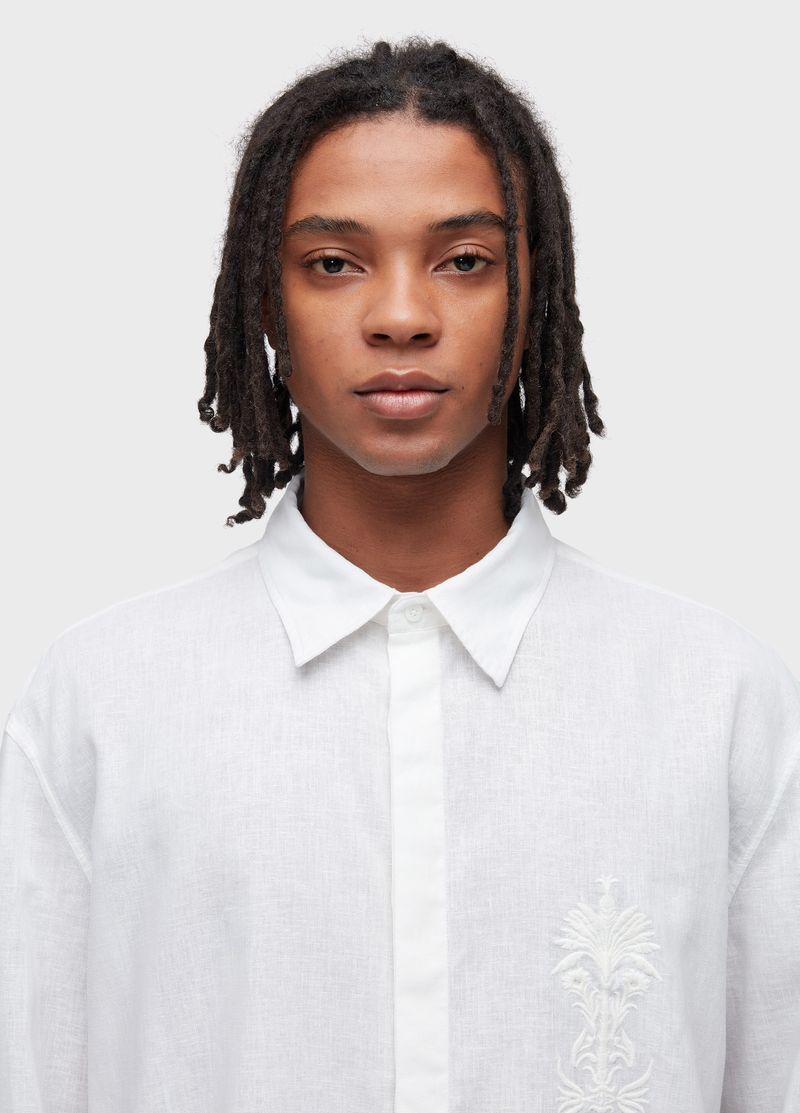 CAMISA LINEN ARABESCO PALMEIRA ML