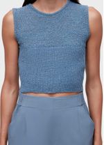 TOP CROPPED TRICOT REDE