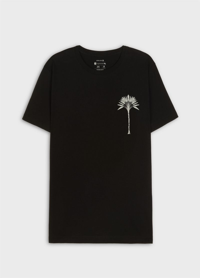 T Shirt Slim Vintage Imperial Black