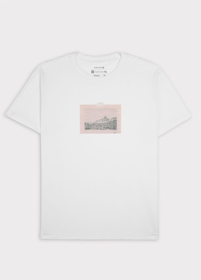 T Shirt Regular Vintage Postcard