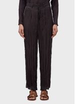 CALCA RETA WRINKLE SATIN