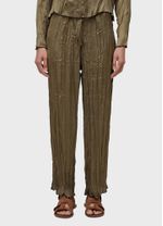 CALCA RETA WRINKLE SATIN