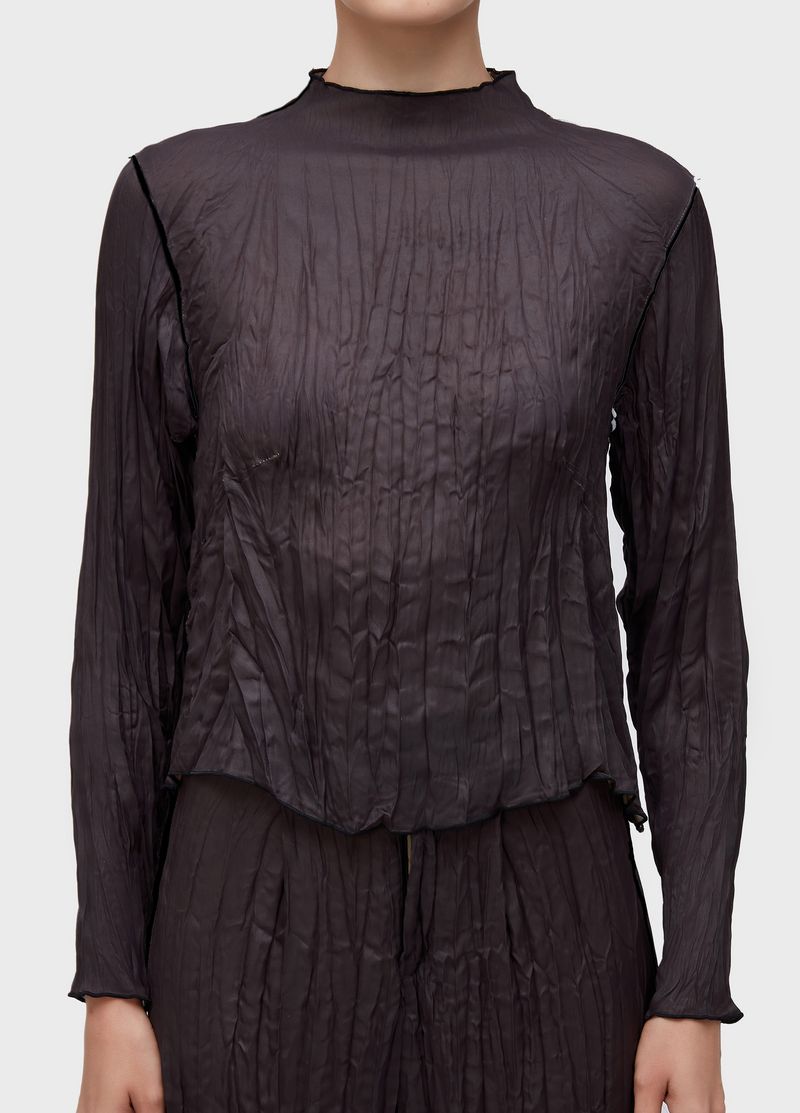 BLUSA ML WRINKLEN