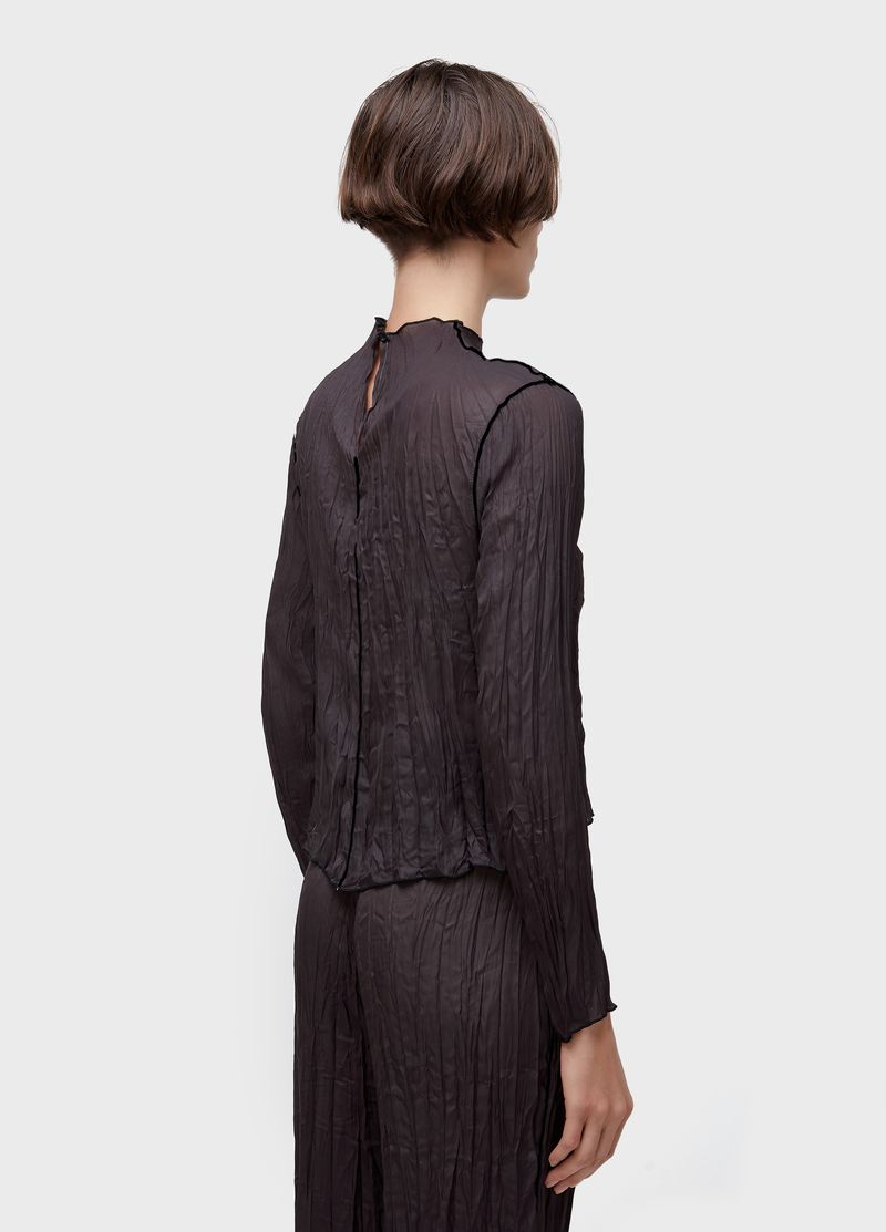 BLUSA ML WRINKLEN