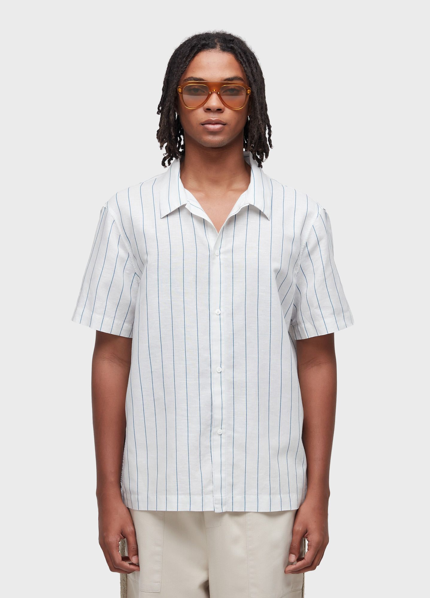 CAMISA BLEU STRIPES