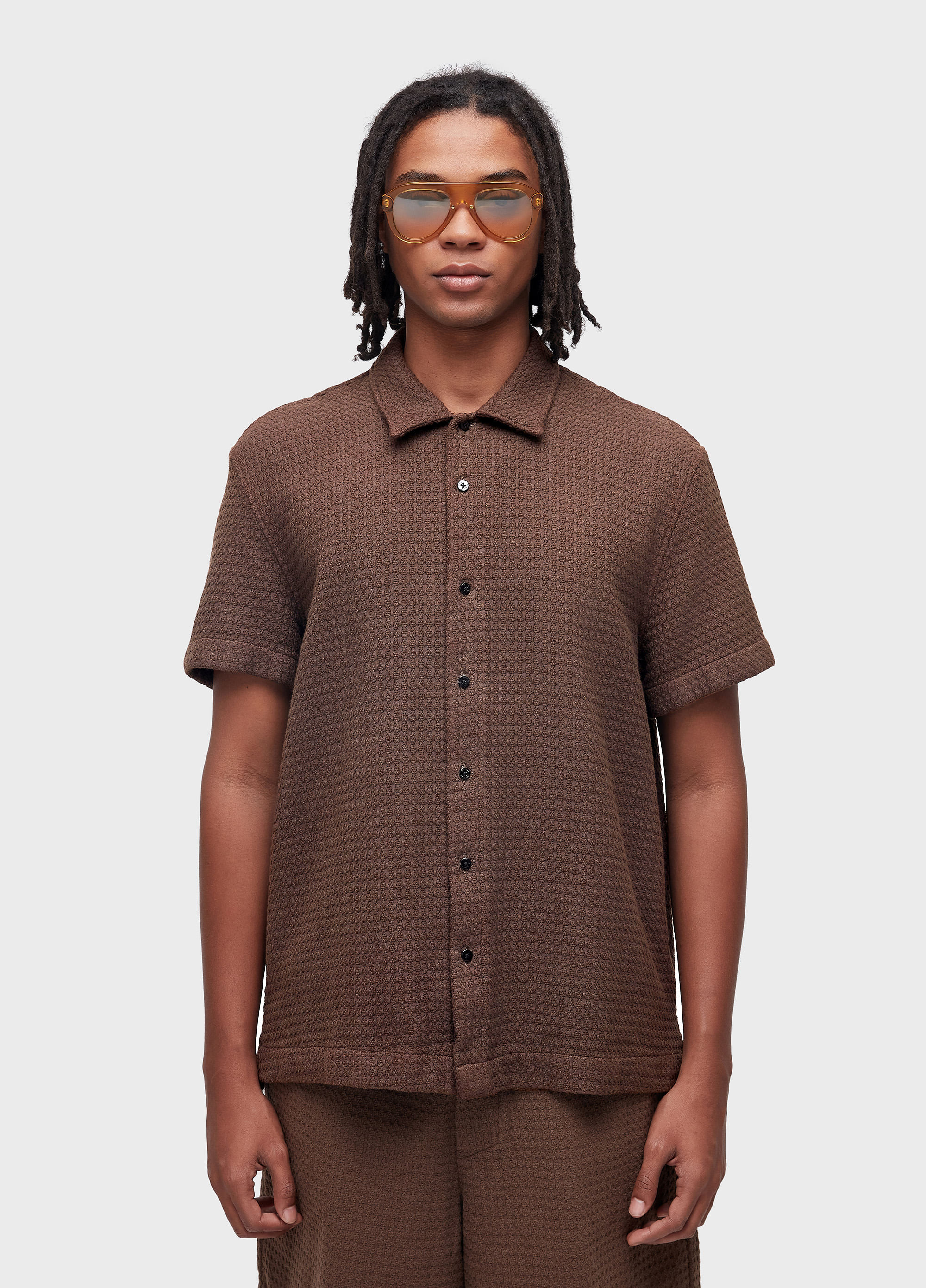 CAMISA TEXTURE COLOR MC