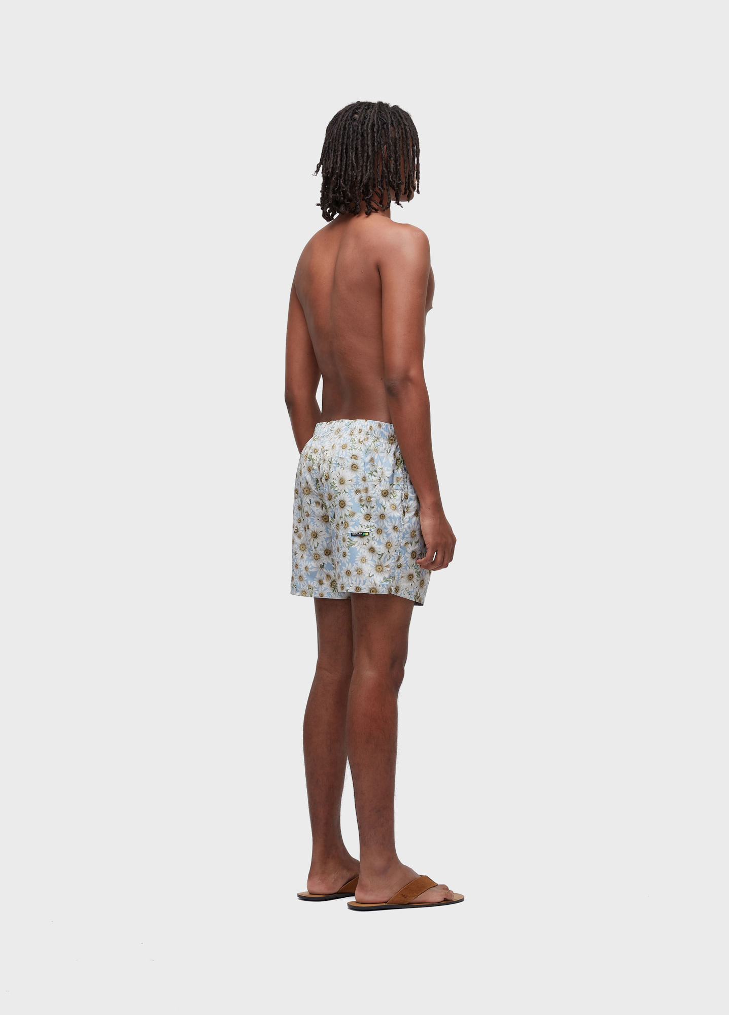 Beach short margaridas