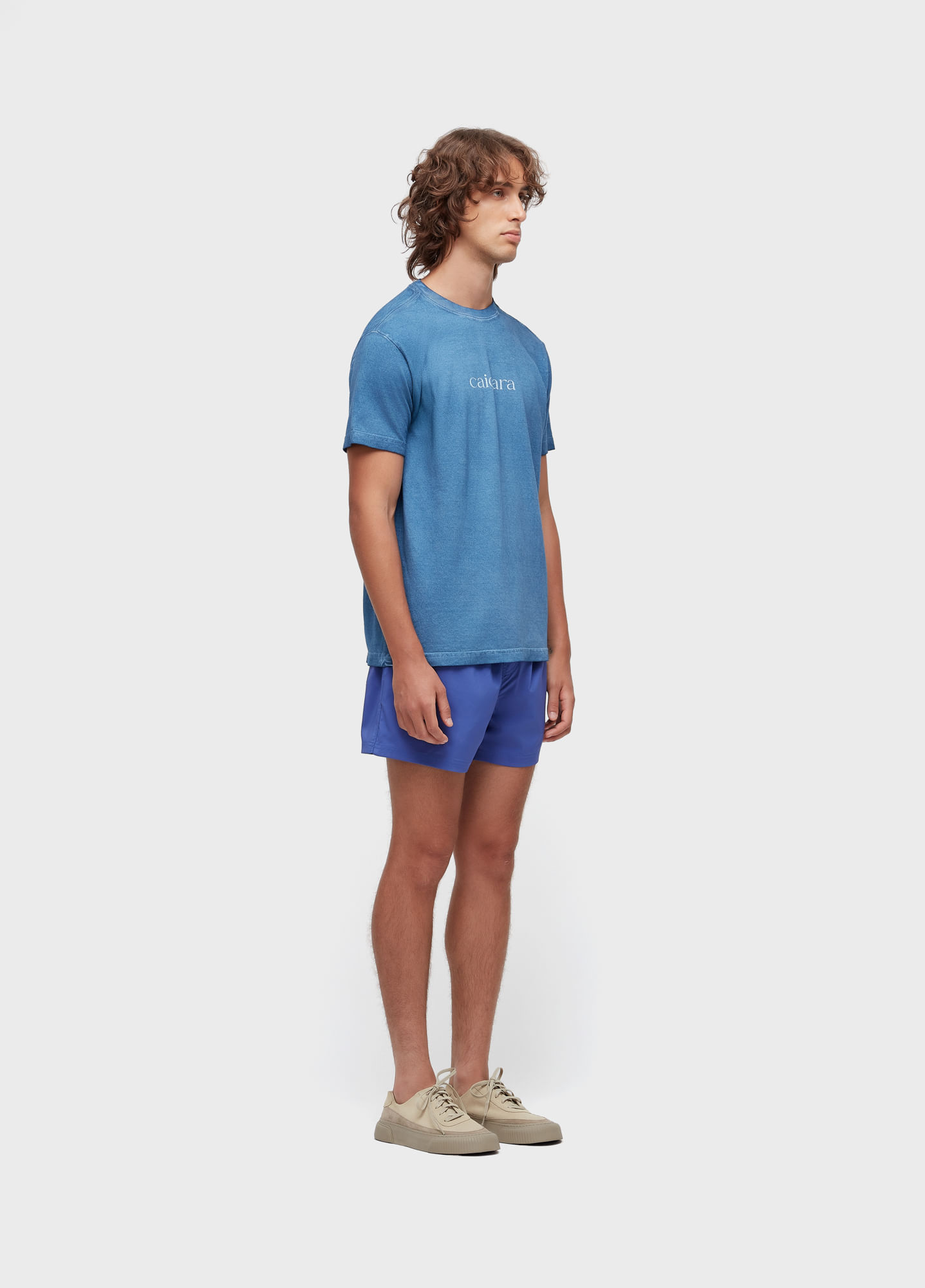 T-shirt caiçara embroidered watercolor M