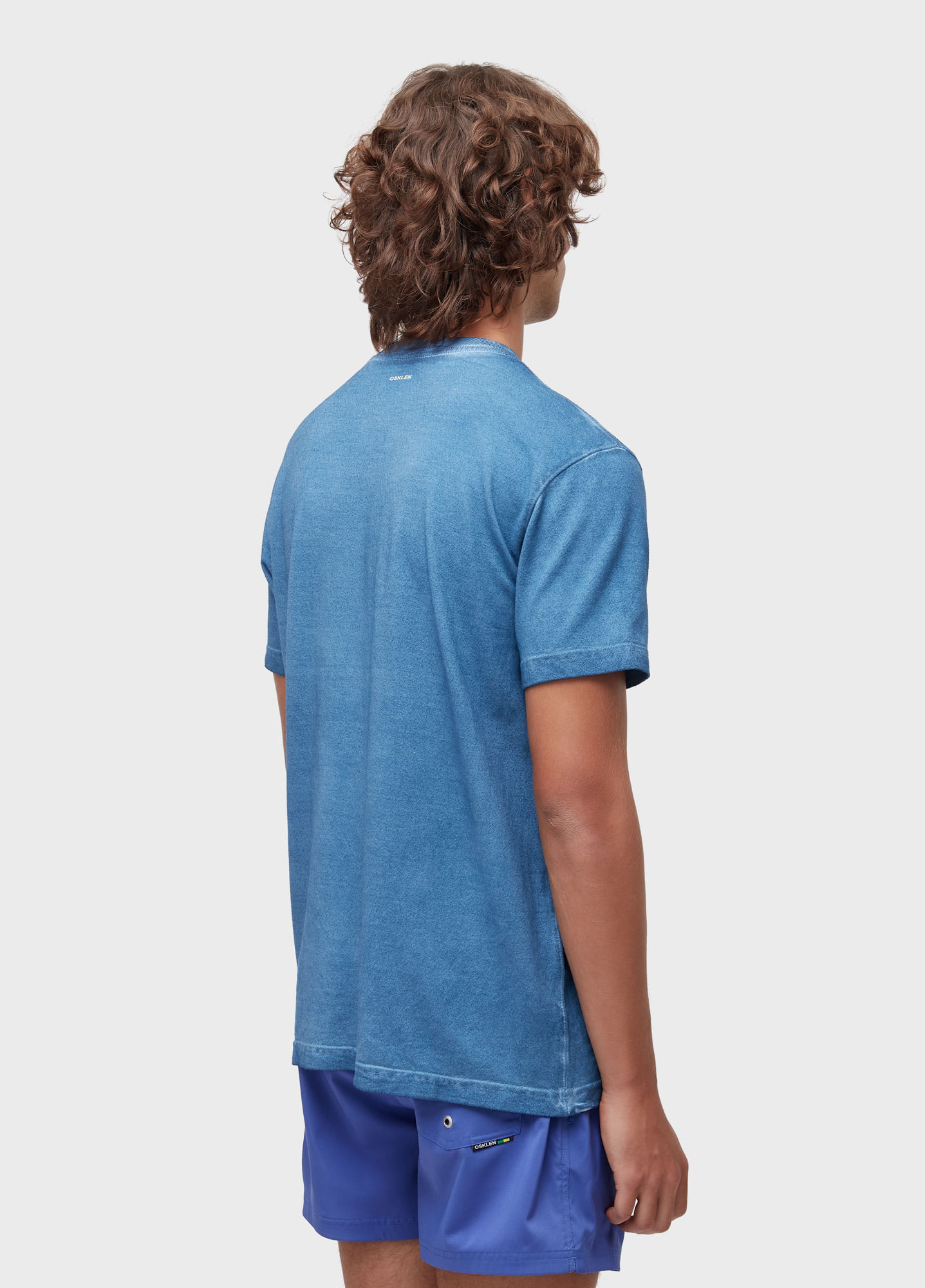 T-shirt caiçara embroidered watercolor M