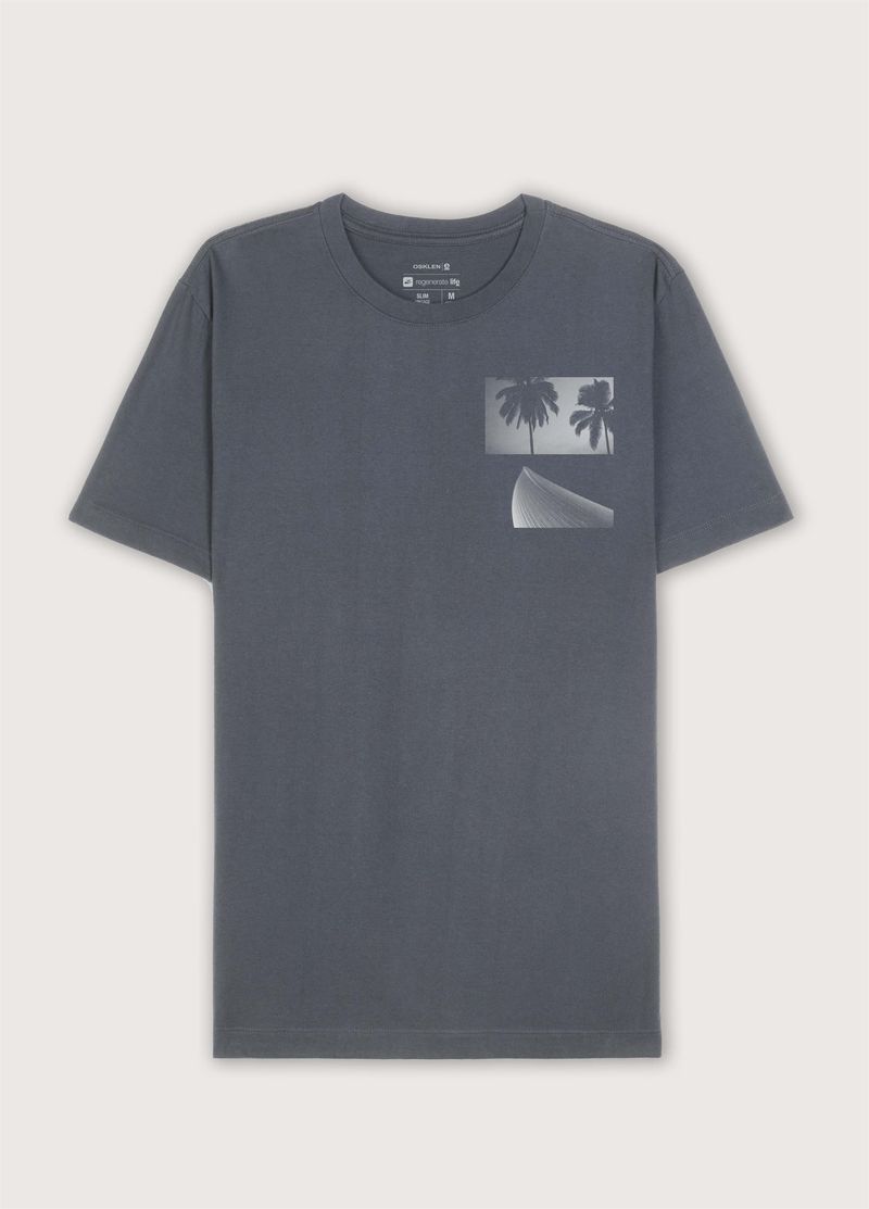 T SHIRT SLIM VINTAGE PALM N BOARD MC