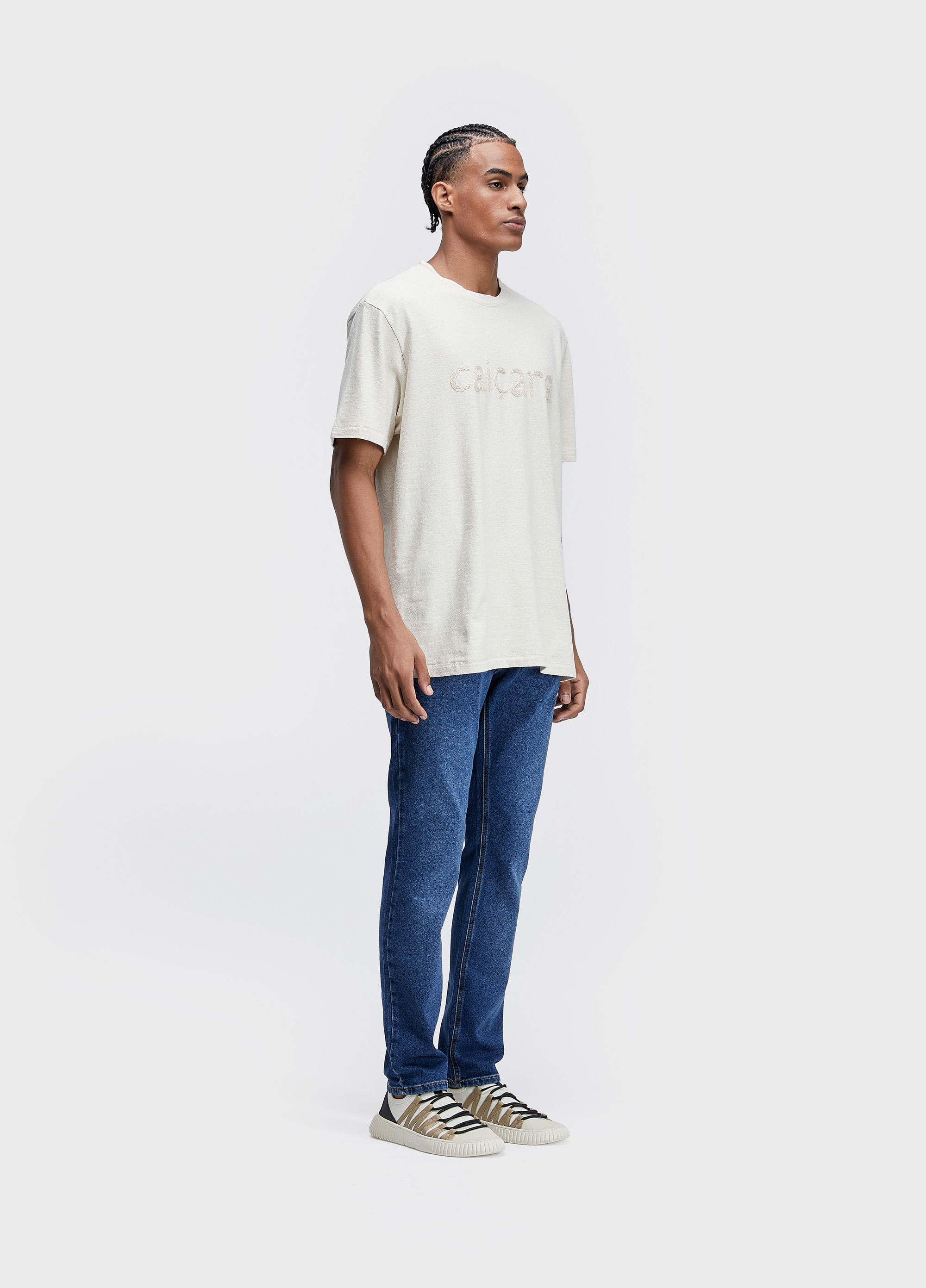 T-shirt eco caiçara embroidered MC