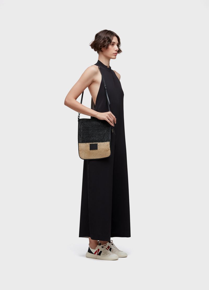 BOLSA TOTE FLAT BICOLOR