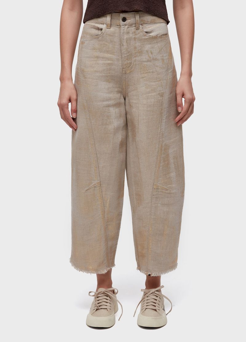 CALCA RECORTES JUTA GOLD