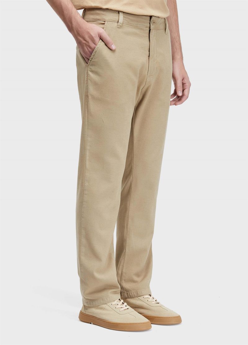 CALCA MASC COTTON LINEN