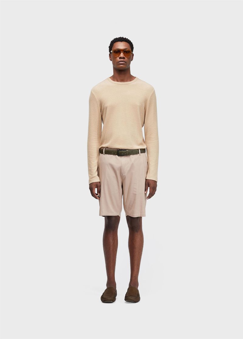 BERMUDA ALFAIATARIA BASIC LINEN