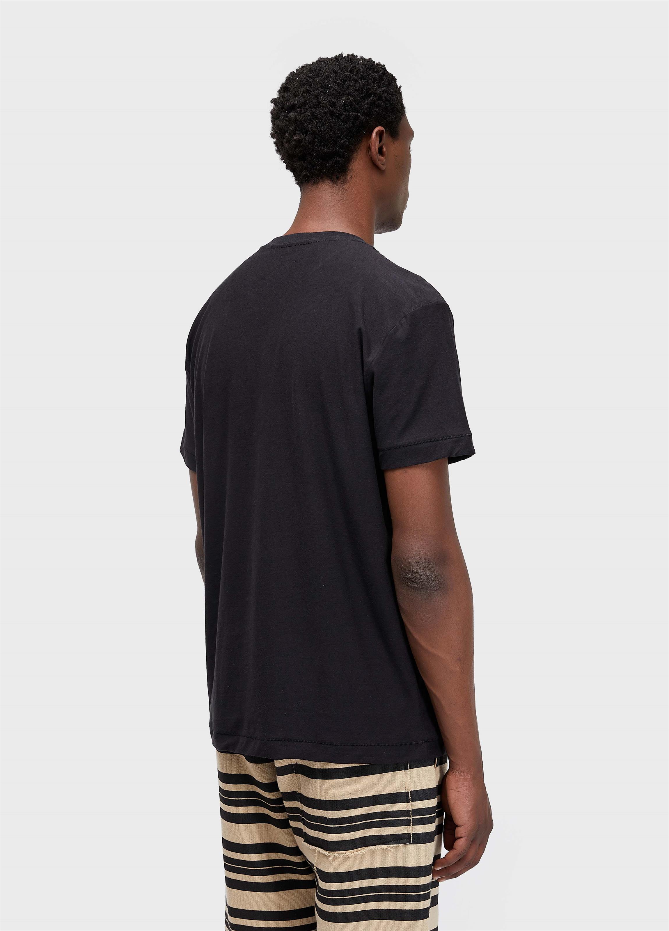 T-shirt washed pocket spot