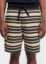 BERMUDA MASC MOLETOM PRANCHAO STRIPES