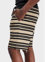 BERMUDA MASC MOLETOM PRANCHAO STRIPES