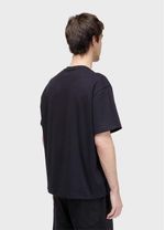 TSHIRT OVER PURESOFT FLOCKED ROSE MC