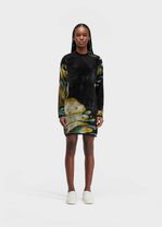 VESTIDO ML BUTTERFLY TEX