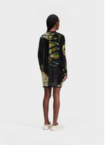 VESTIDO ML BUTTERFLY TEX