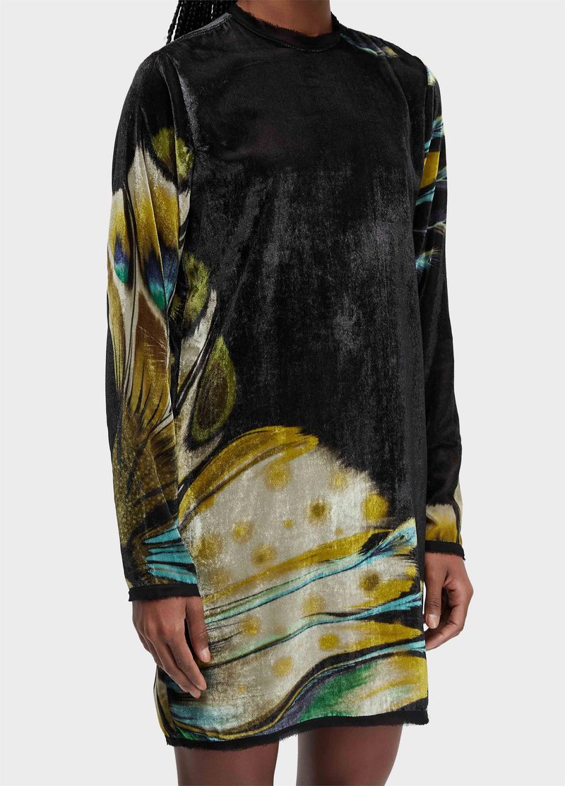 VESTIDO ML BUTTERFLY TEX