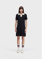 VESTIDO POLO TRICOT CANELADO