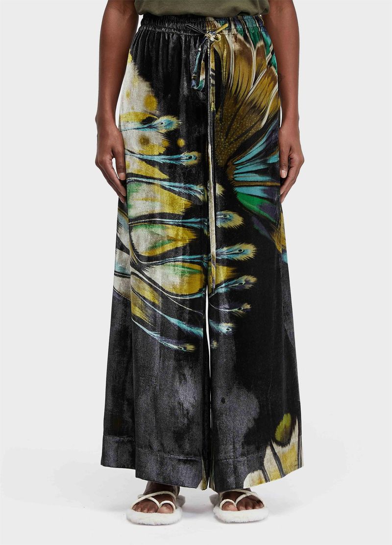 CALCA VELUDO BUTTERFLY TEX