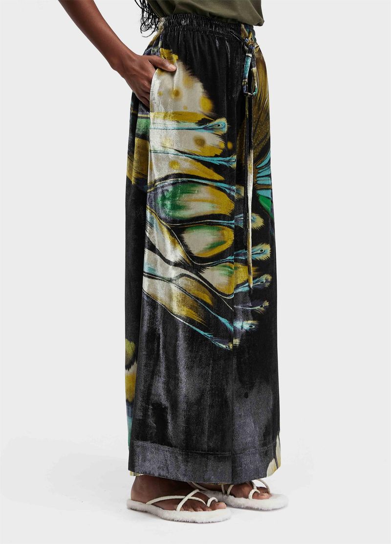 CALCA VELUDO BUTTERFLY TEX