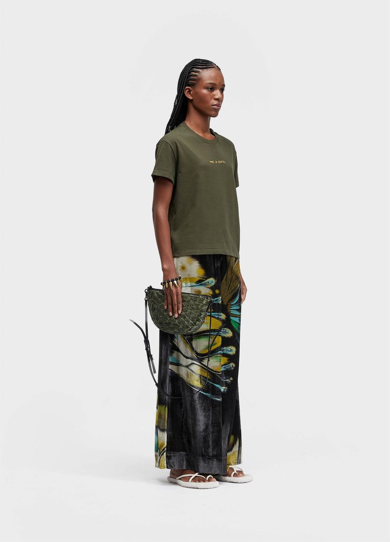 CALCA VELUDO BUTTERFLY TEX