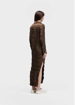 CHEMISE WRINKLE SATINE DOUBLE FACE