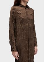CHEMISE WRINKLE SATINE DOUBLE FACE