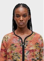 CASACO DOUBLE ROSEIRA JACQUARD