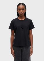 TSHIRT FEM ROSA FLOCADA