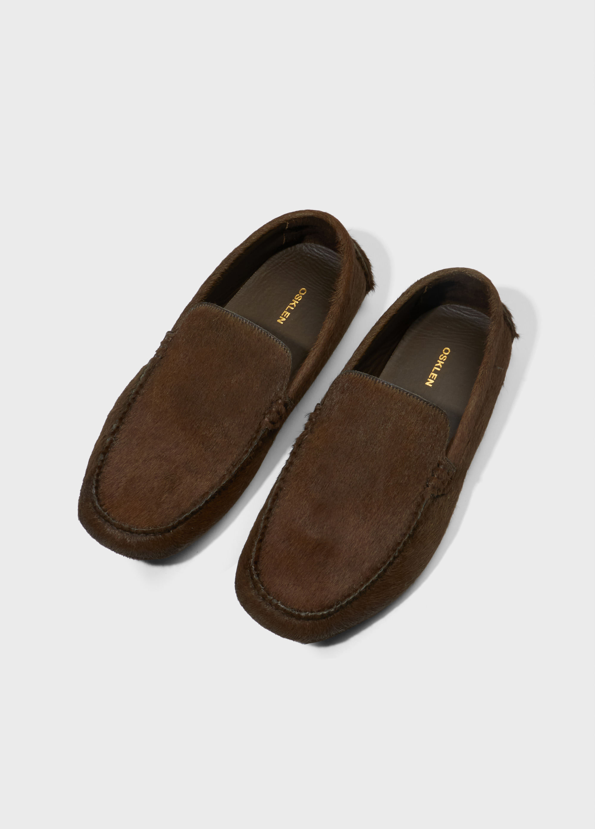 Sapato loafer pelo
