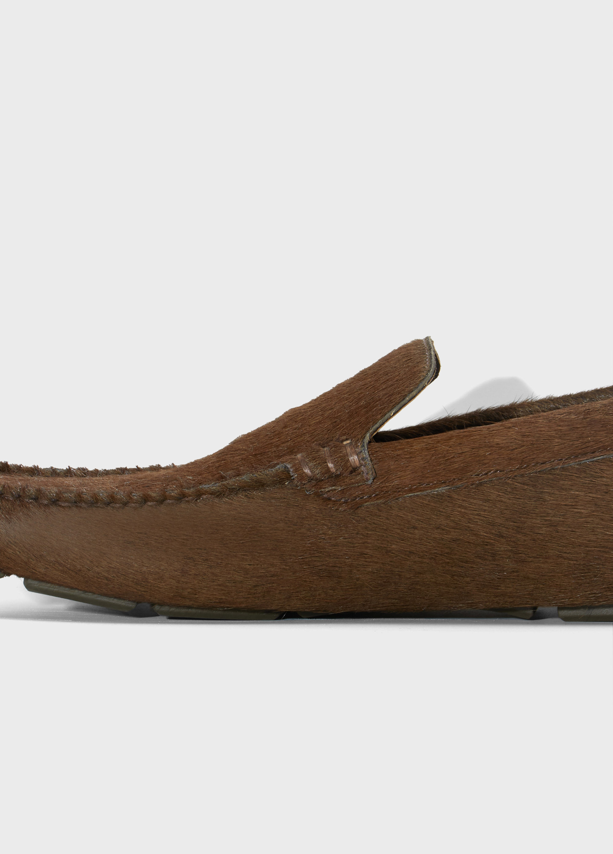 Sapato loafer pelo