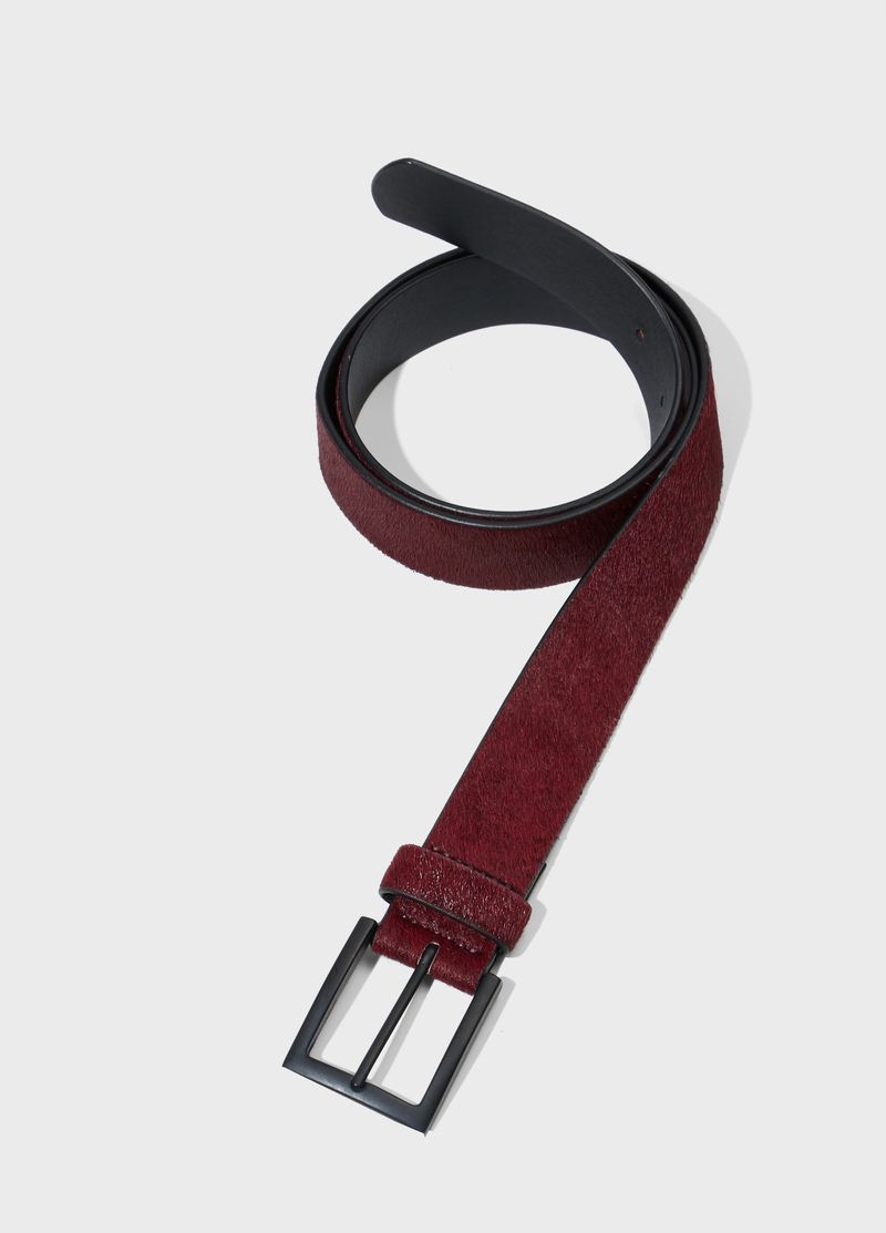 CINTO MASC COURO PELO