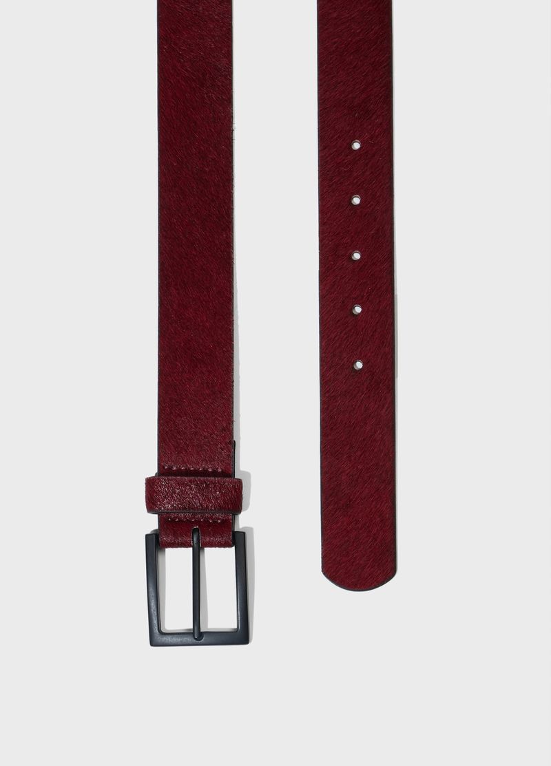 CINTO MASC COURO PELO