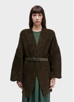 MAXI CARDIGAN TRICOT TEXTURA