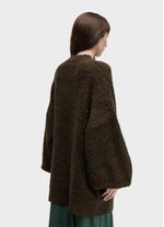 MAXI CARDIGAN TRICOT TEXTURA