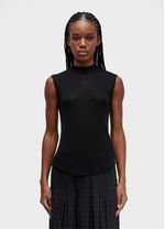 BLUSA SLEEVELESS TRICOT MANGUINHA