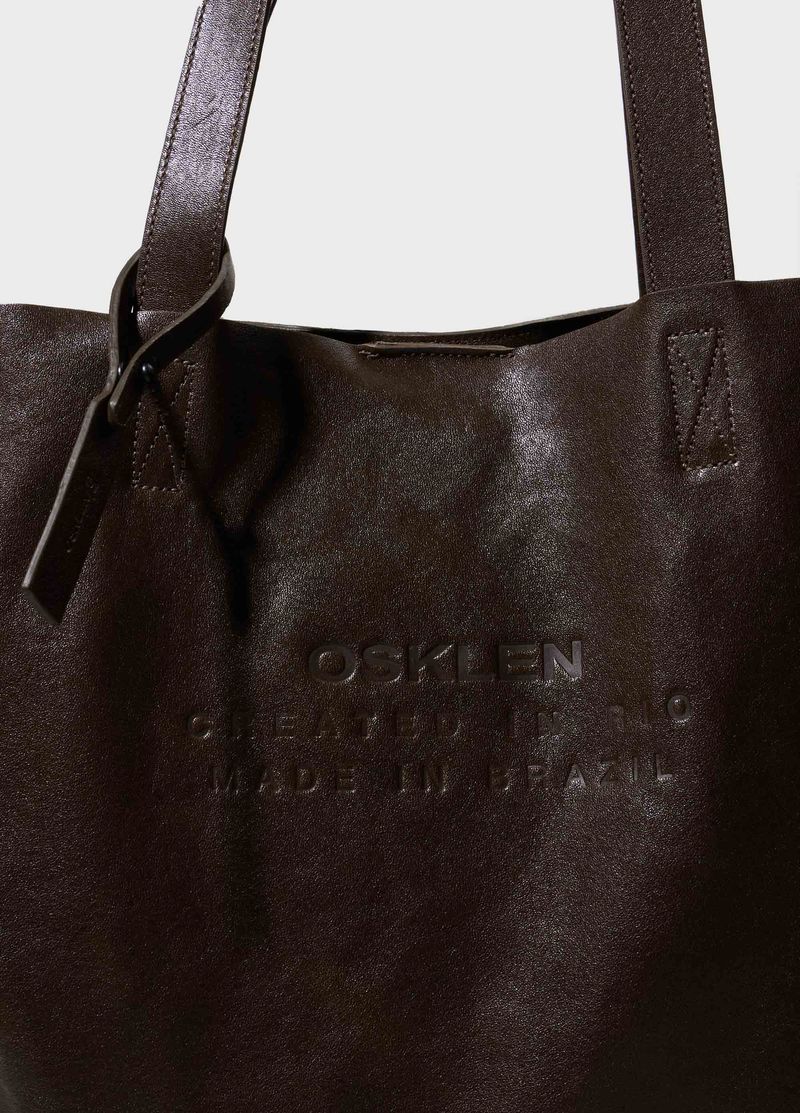 BOLSA TOTE E LEATHER LARGE