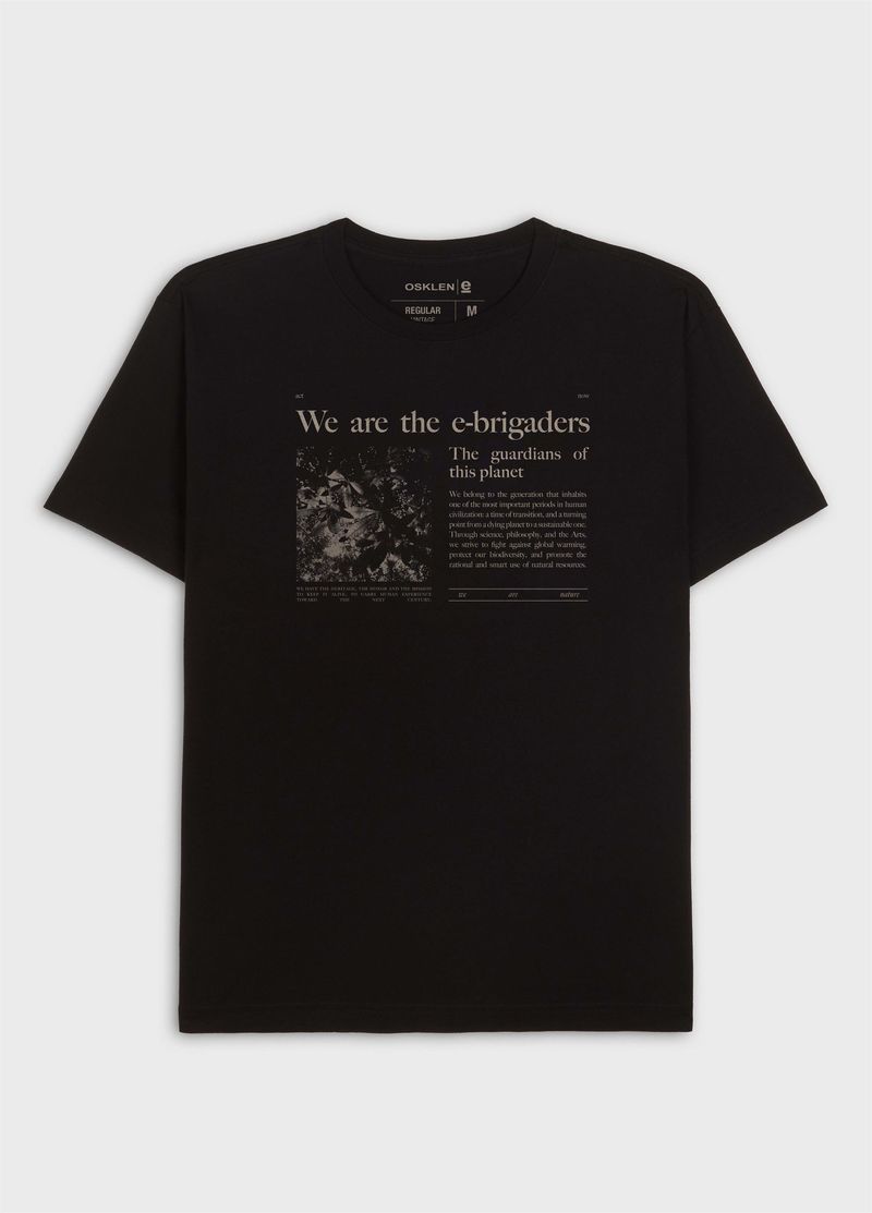 T SHIRT REGULAR VINTAGE EBRIGADE NEWS