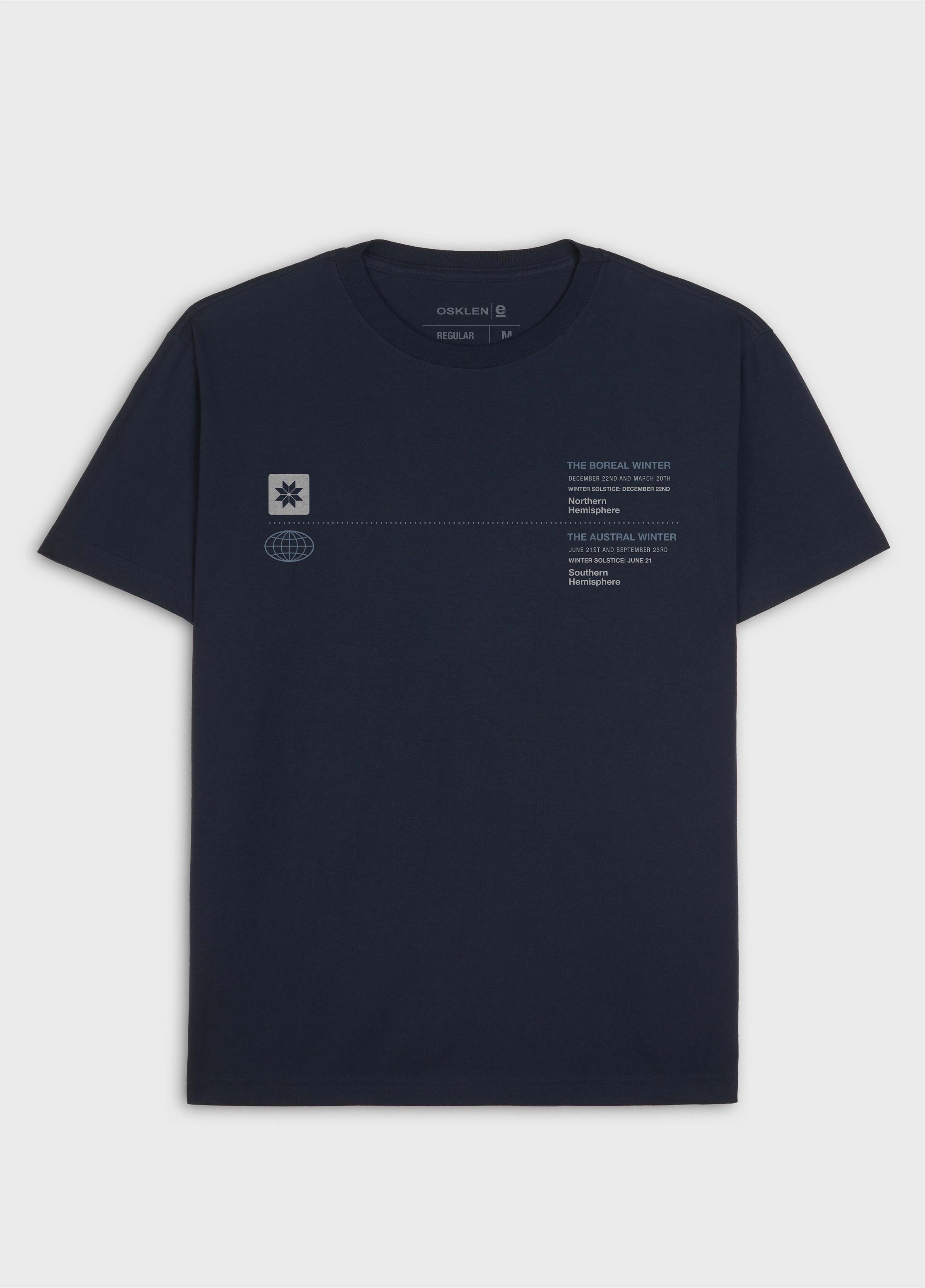 T-shirt regular vintage winter