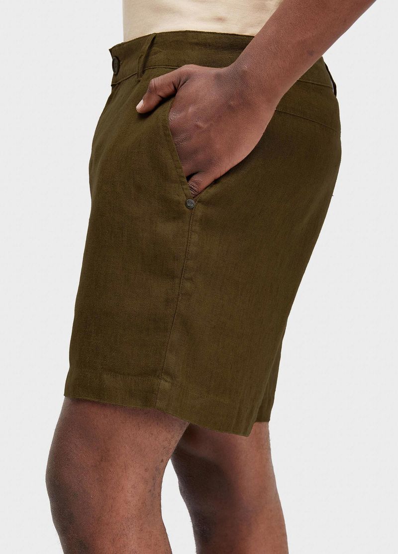 BERMUDA ALFAIATARIA PURE LINEN