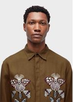 CAMISA LINEN BORDADO CABINET