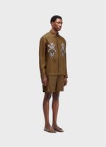 CAMISA LINEN BORDADO CABINET