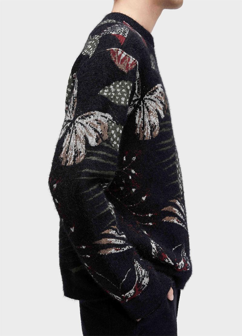 SWEATER JACQUARD BUG DOTS