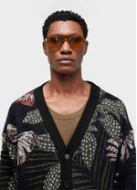 CARDIGAN JACQUARD BOTANIQUE