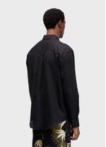 CAMISA LINEN BORDADO LOUVA DEUS